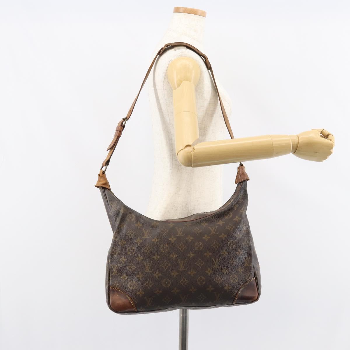 LOUIS VUITTON Monogram Boulogne 35 Shoulder Bag M51260 LV Auth bs31547