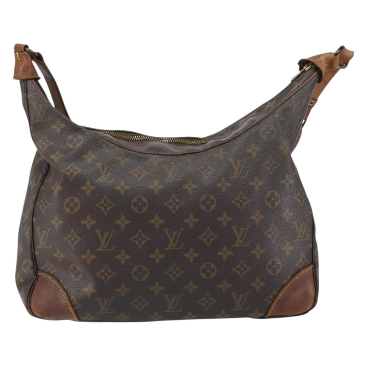 LOUIS VUITTON Monogram Boulogne 35 Shoulder Bag M51260 LV Auth bs31547