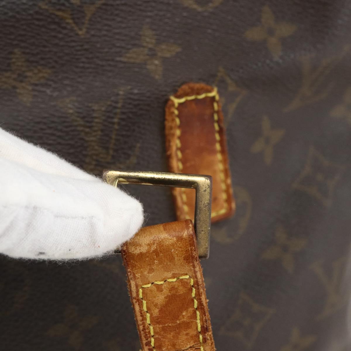 LOUIS VUITTON Monogram Cabas Piano Tote Bag M51148 LV Auth bs31548