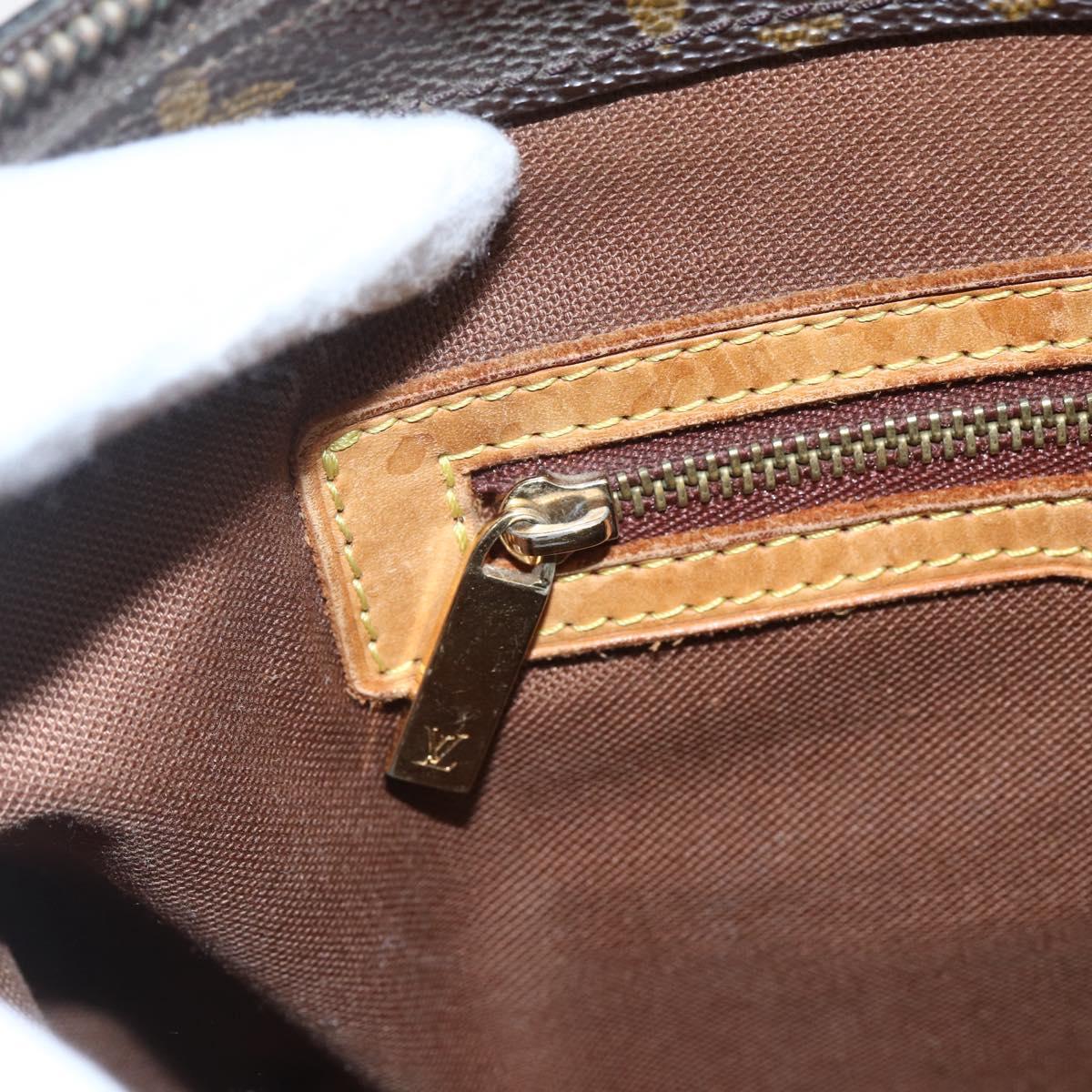 LOUIS VUITTON Monogram Cabas Piano Tote Bag M51148 LV Auth bs31548