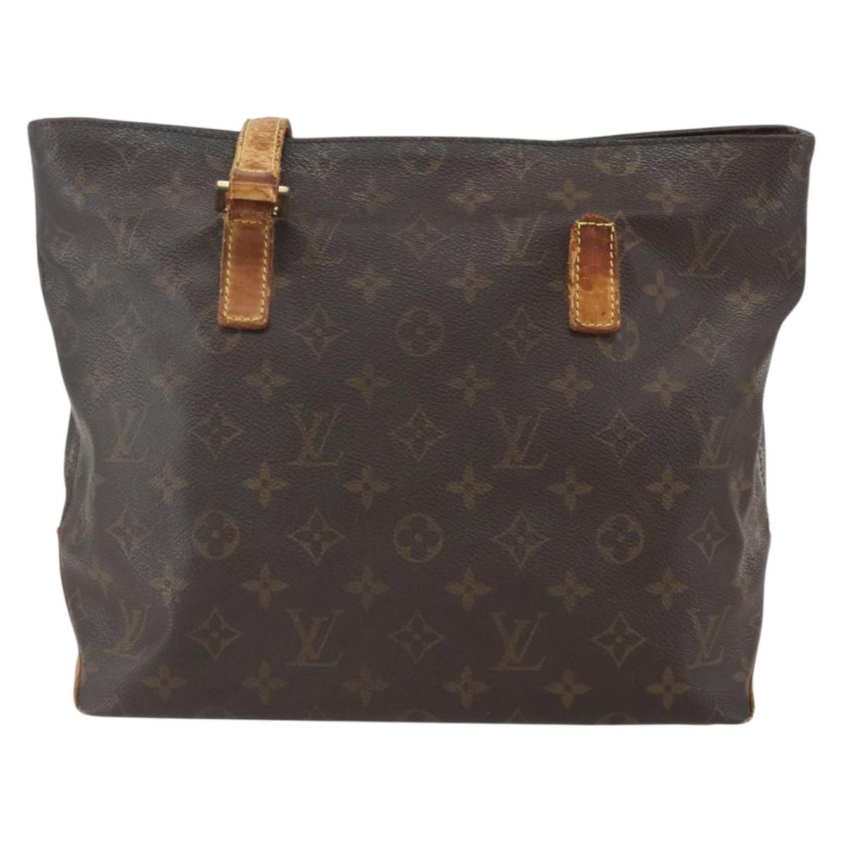 LOUIS VUITTON Monogram Cabas Piano Tote Bag M51148 LV Auth bs31548