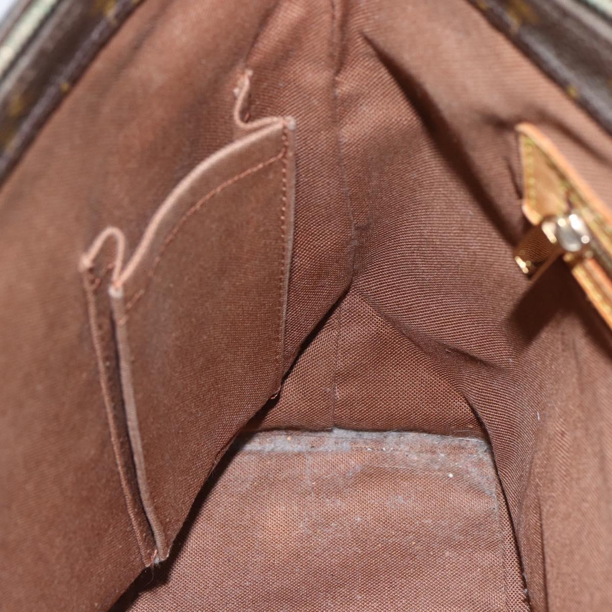 LOUIS VUITTON Monogram Cabas Piano Tote Bag M51148 LV Auth bs31548