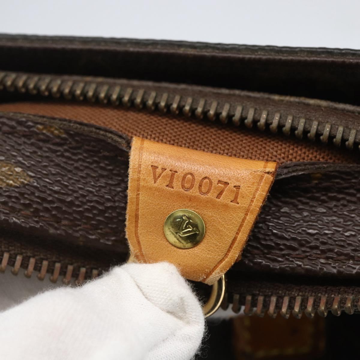 LOUIS VUITTON Monogram Cabas Piano Tote Bag M51148 LV Auth bs31548