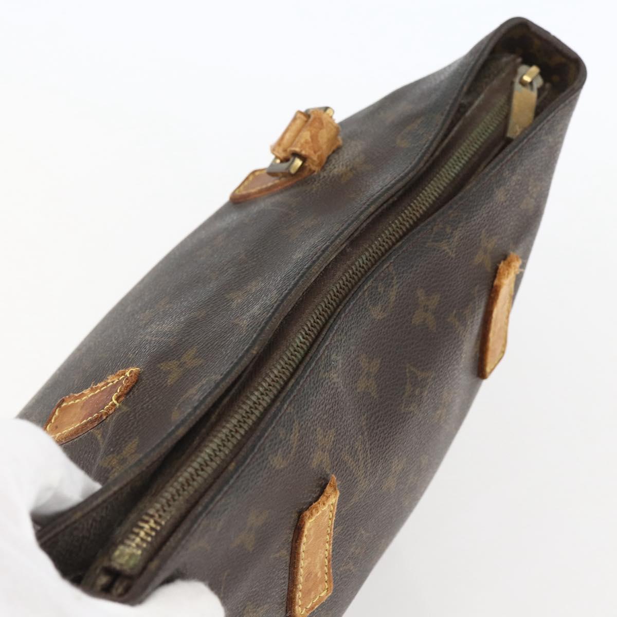 LOUIS VUITTON Monogram Cabas Piano Tote Bag M51148 LV Auth bs31548