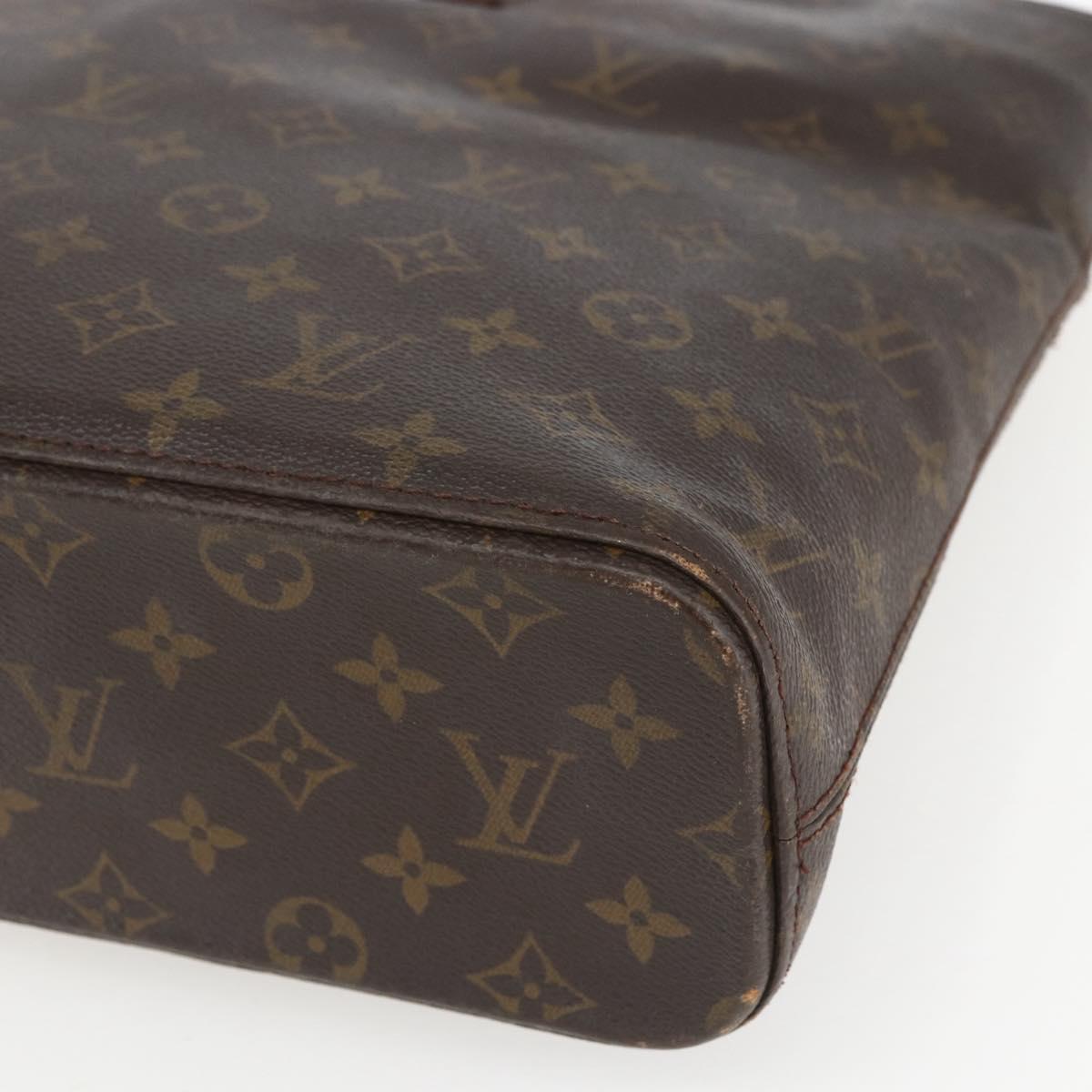 LOUIS VUITTON Monogram Luco Tote Bag M51155 LV Auth bs31549