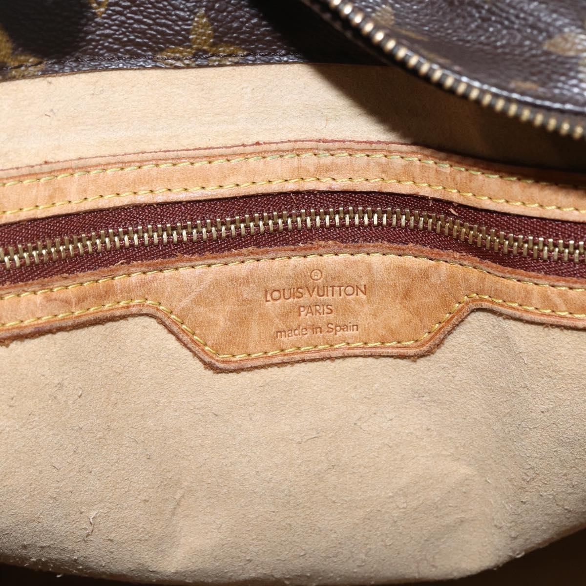 LOUIS VUITTON Monogram Luco Tote Bag M51155 LV Auth bs31549