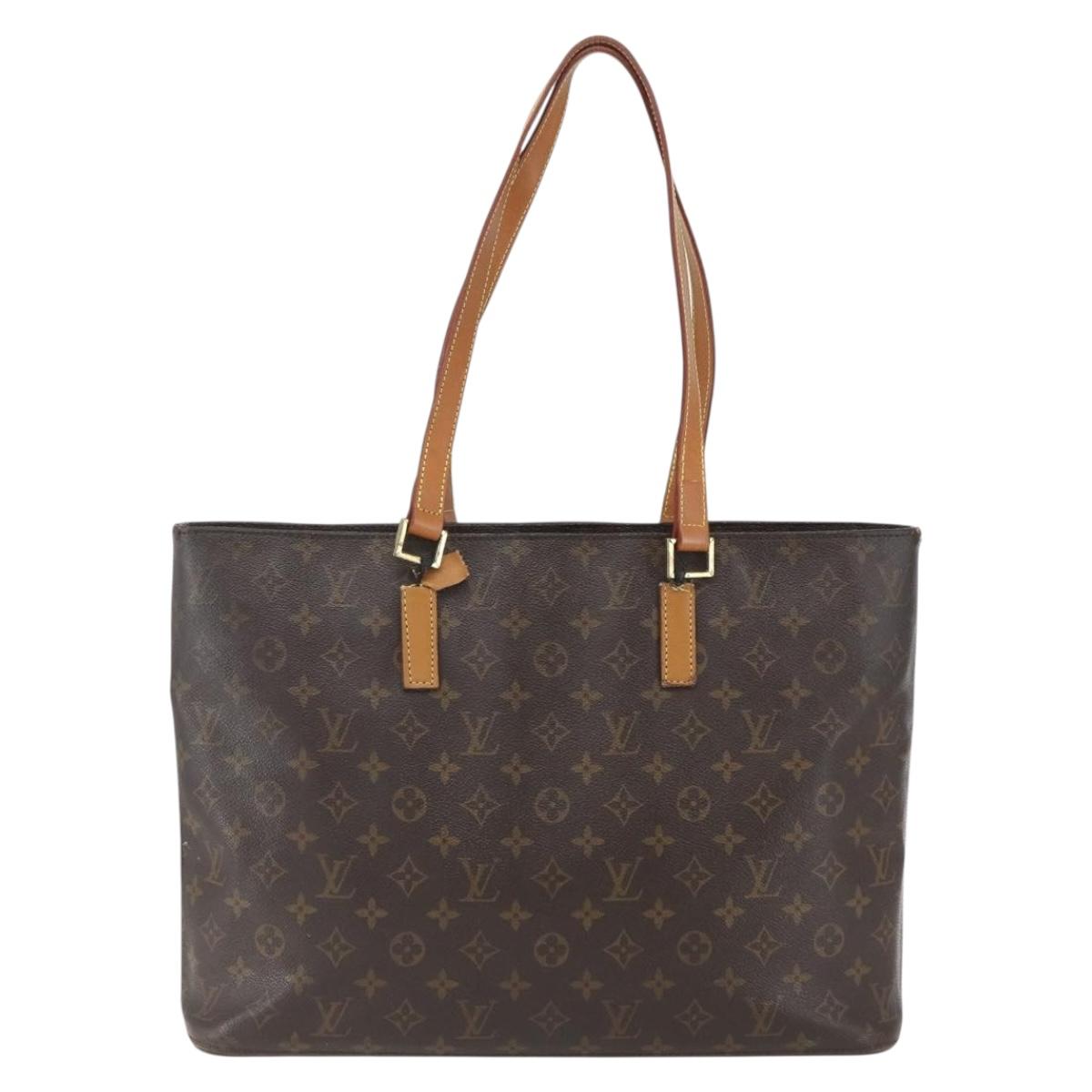 LOUIS VUITTON Monogram Luco Tote Bag M51155 LV Auth bs31549