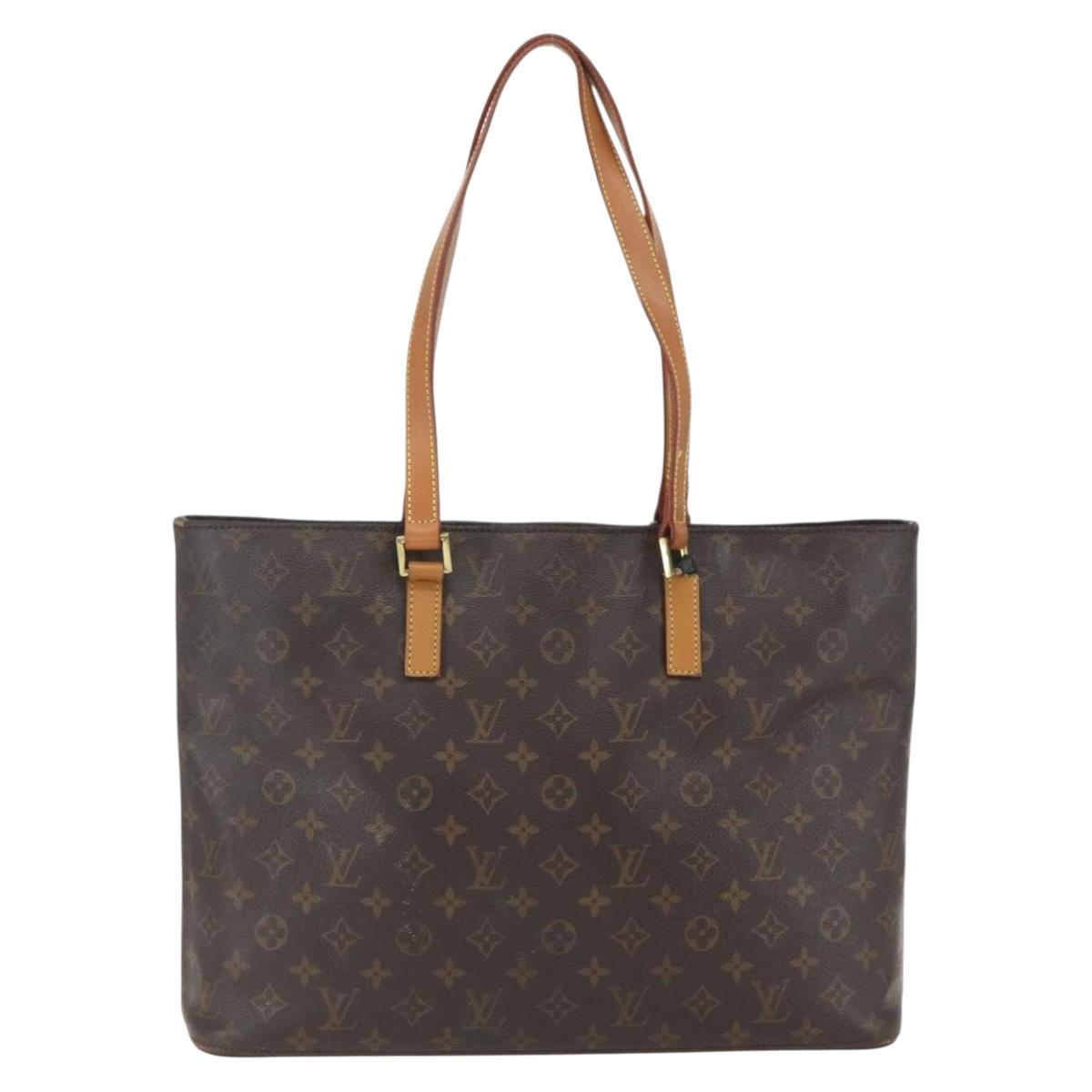 LOUIS VUITTON Monogram Luco Tote Bag M51155 LV Auth bs31549