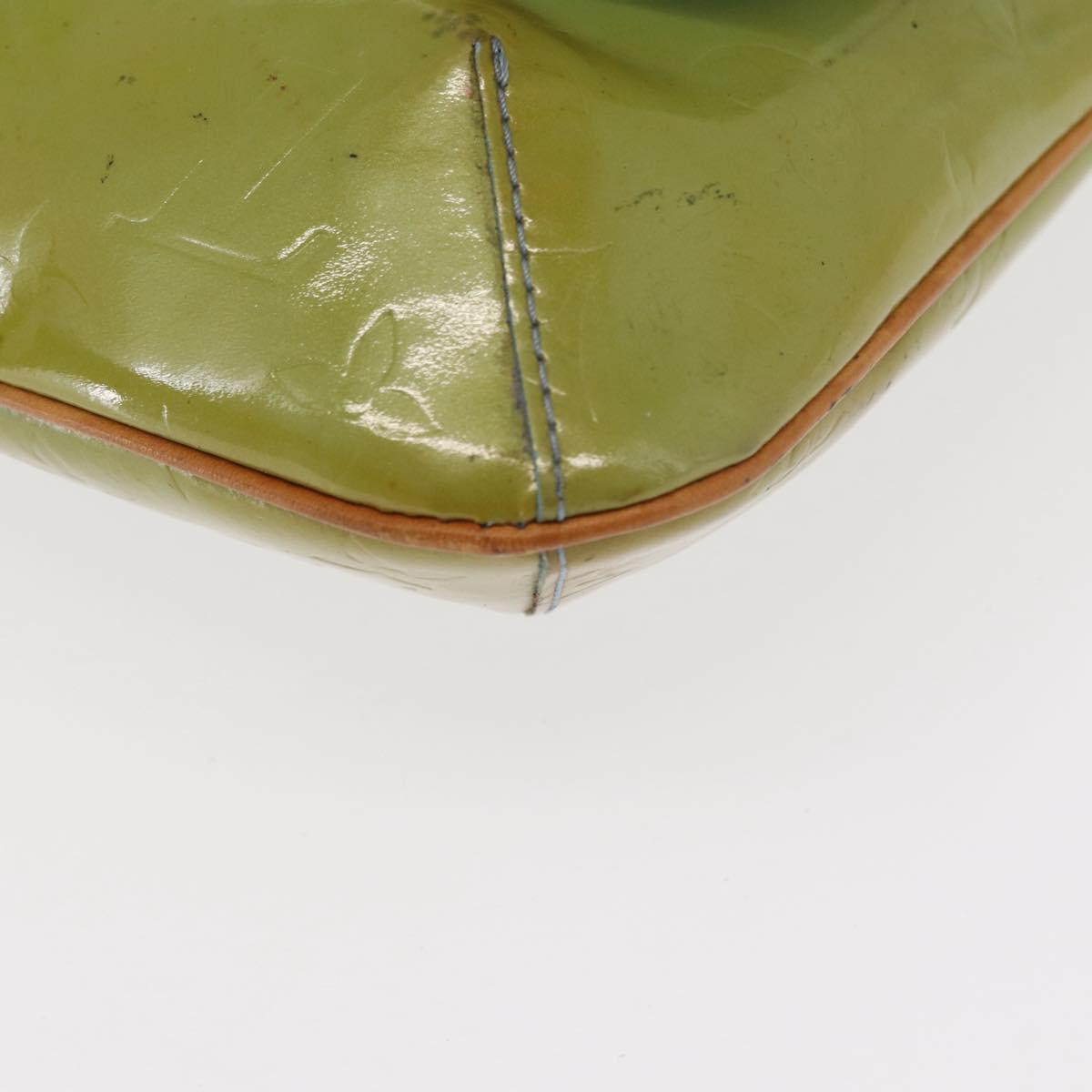 LOUIS VUITTON Monogram Vernis Thompson Street Bag Baby Blue M91009 Auth bs31550