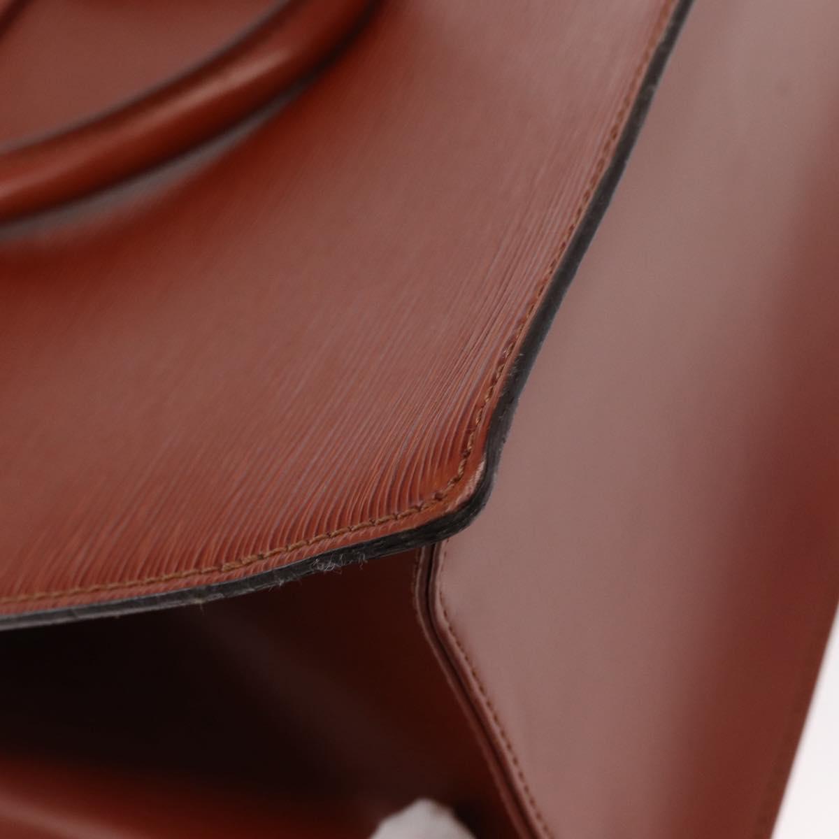 LOUIS VUITTON Epi Riviera Hand Bag Brown M48183 LV Auth bs31553