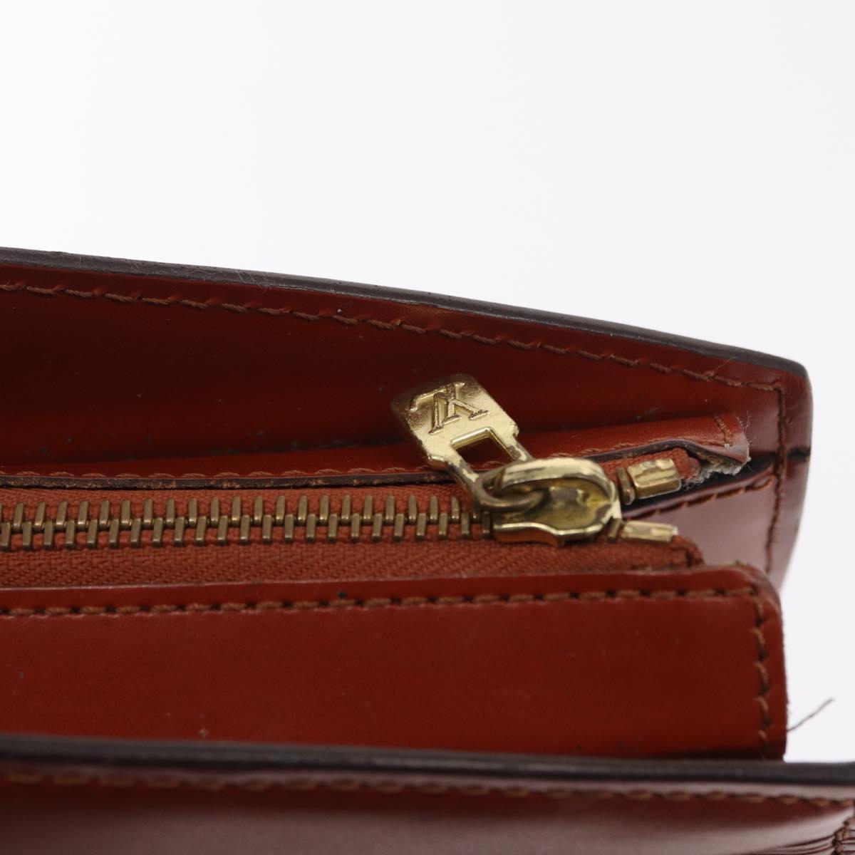 LOUIS VUITTON Epi Riviera Hand Bag Brown M48183 LV Auth bs31553