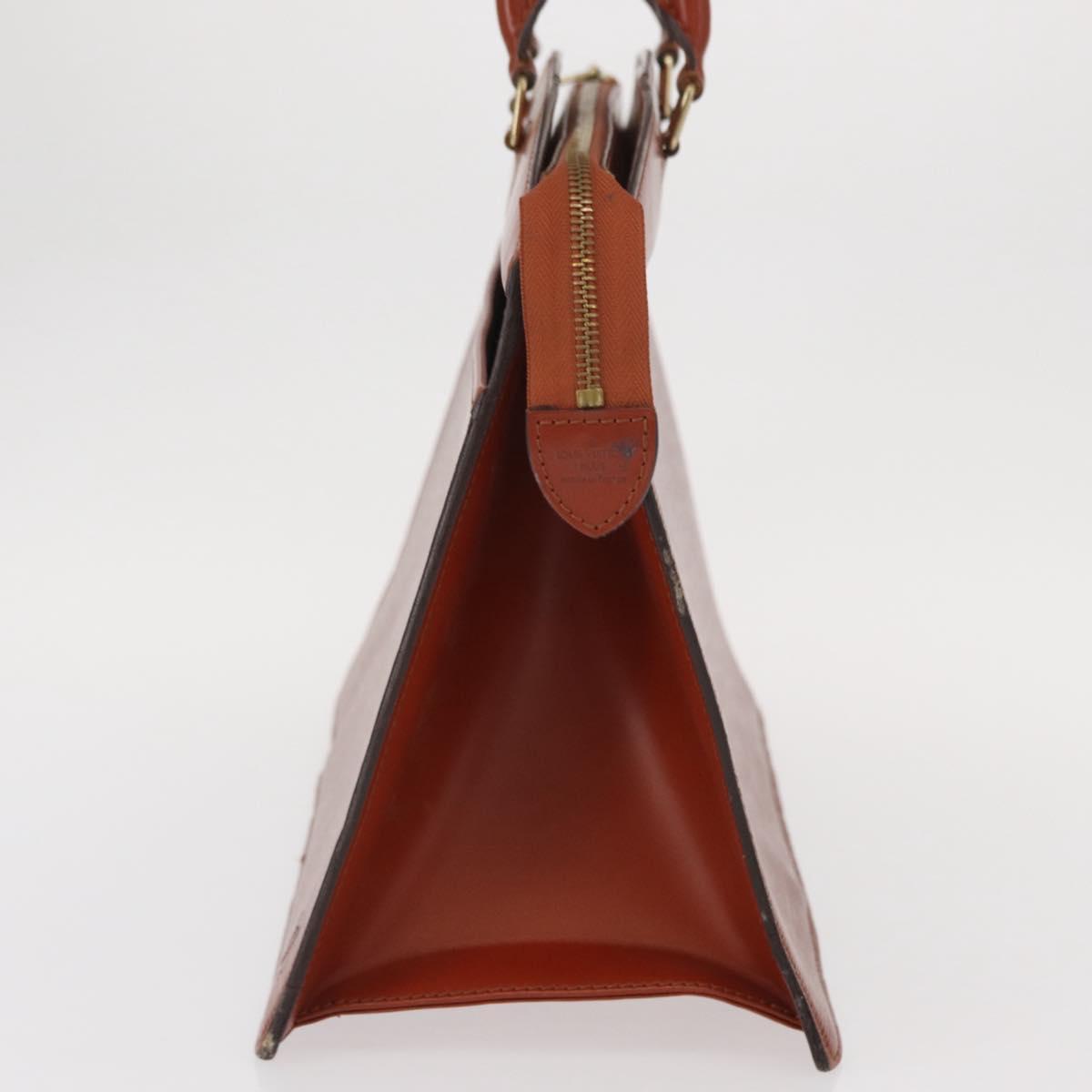 LOUIS VUITTON Epi Riviera Hand Bag Brown M48183 LV Auth bs31553