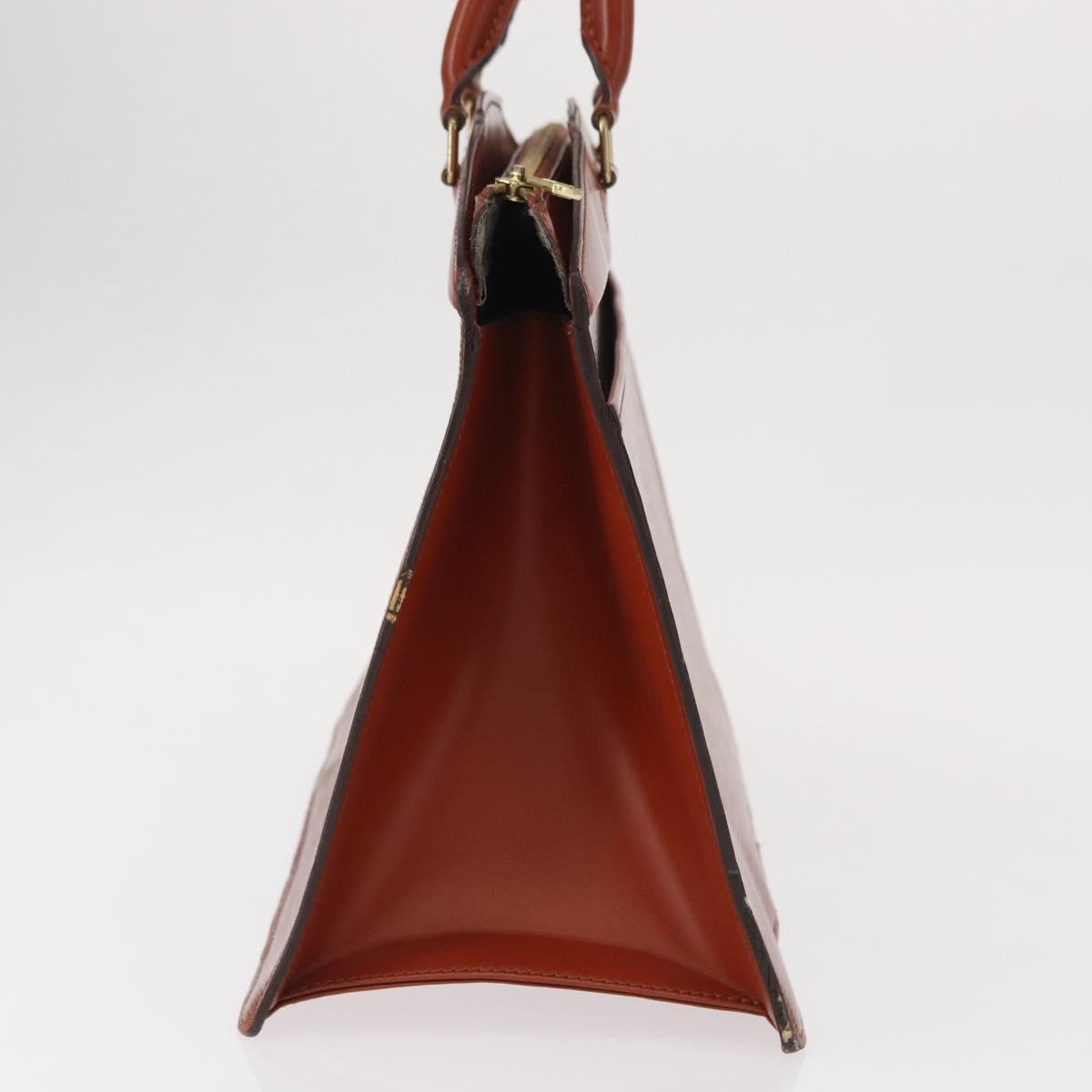 LOUIS VUITTON Epi Riviera Hand Bag Brown M48183 LV Auth bs31553