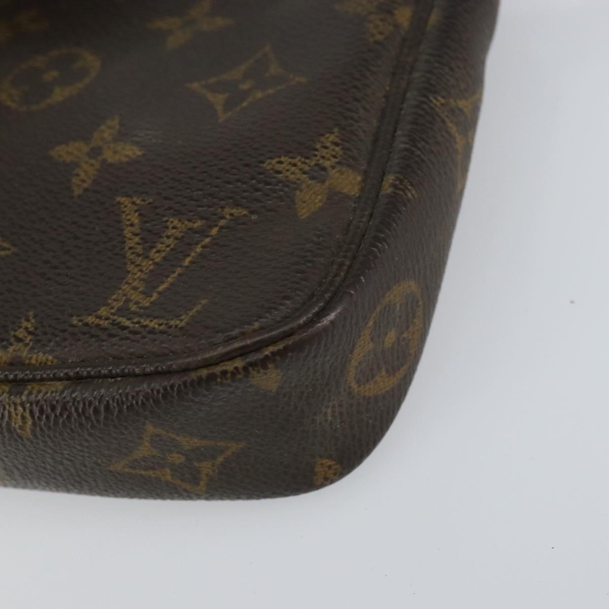 LOUIS VUITTON Monogram Pochette Accessoires Pouch M51980 LV Auth bs31557