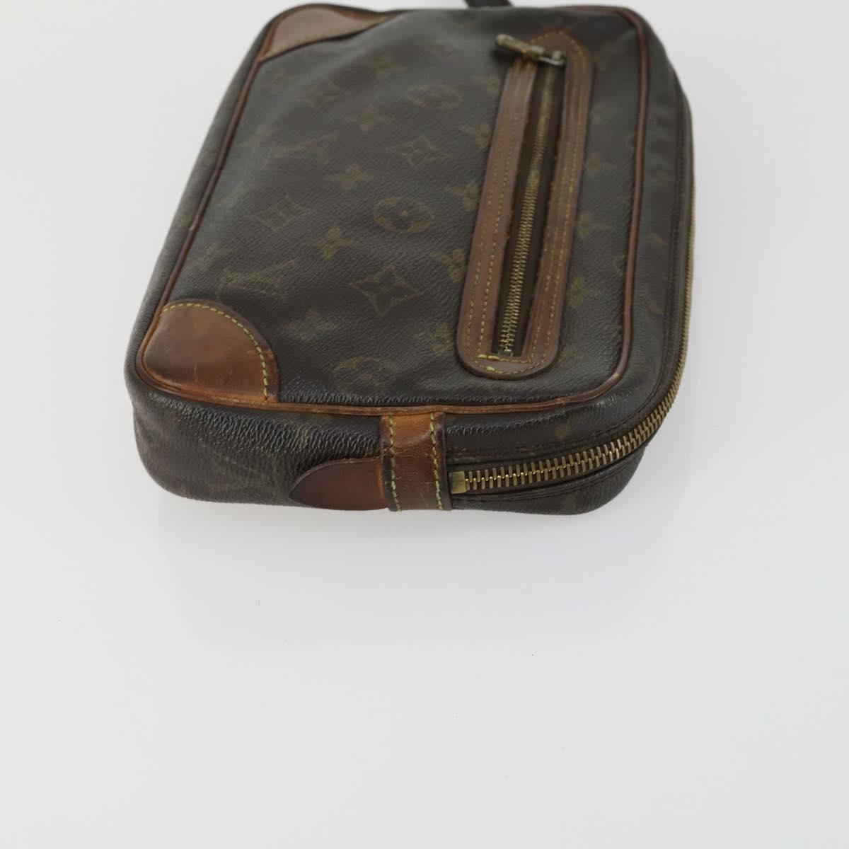 LOUIS VUITTON Monogram Clutch Bag 3 Set LV Auth bs31558