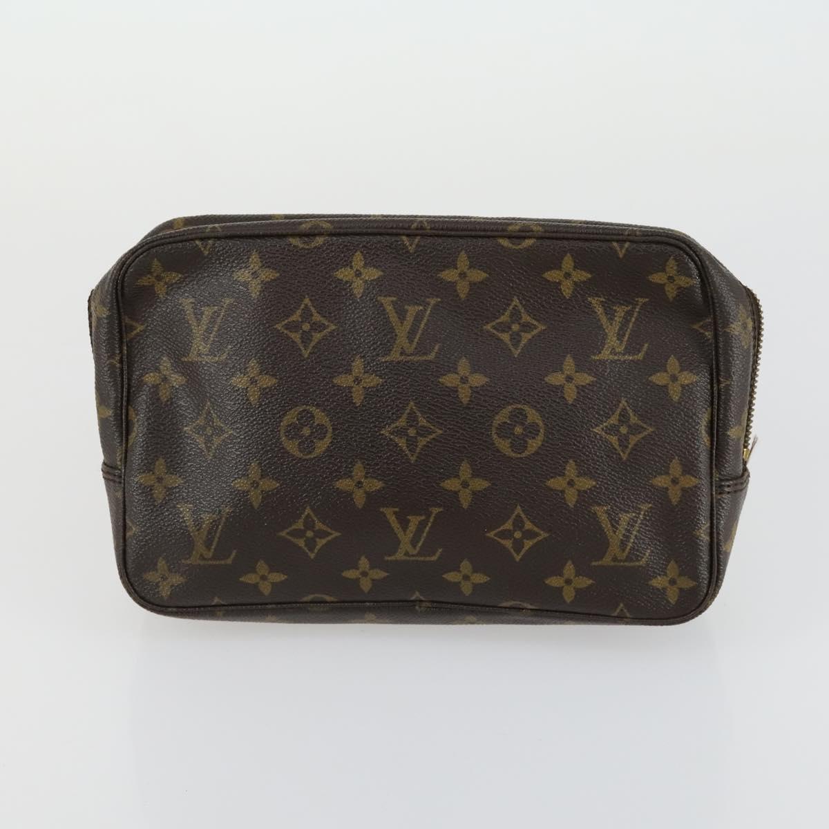 LOUIS VUITTON Monogram Clutch Bag 3 Set LV Auth bs31558