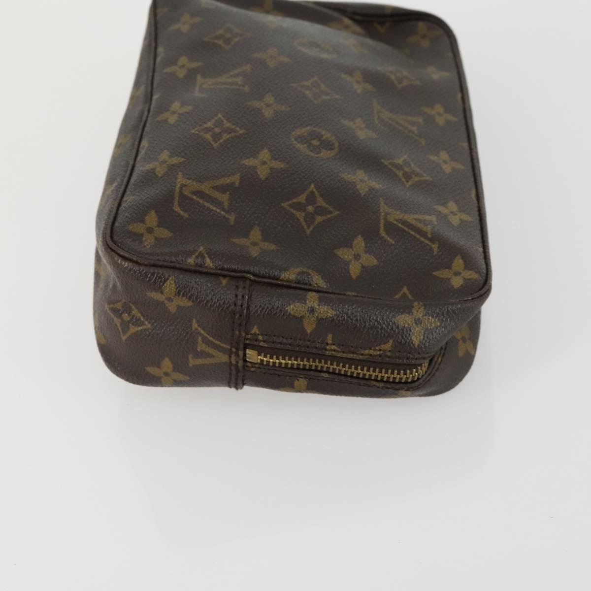LOUIS VUITTON Monogram Clutch Bag 3 Set LV Auth bs31558