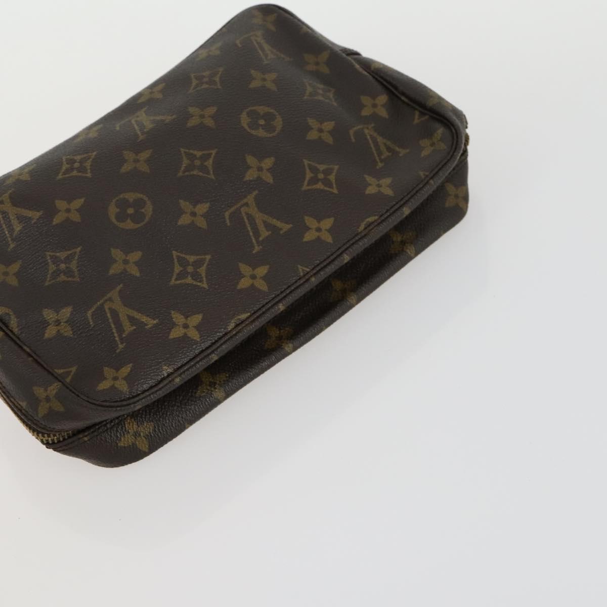 LOUIS VUITTON Monogram Clutch Bag 3 Set LV Auth bs31558