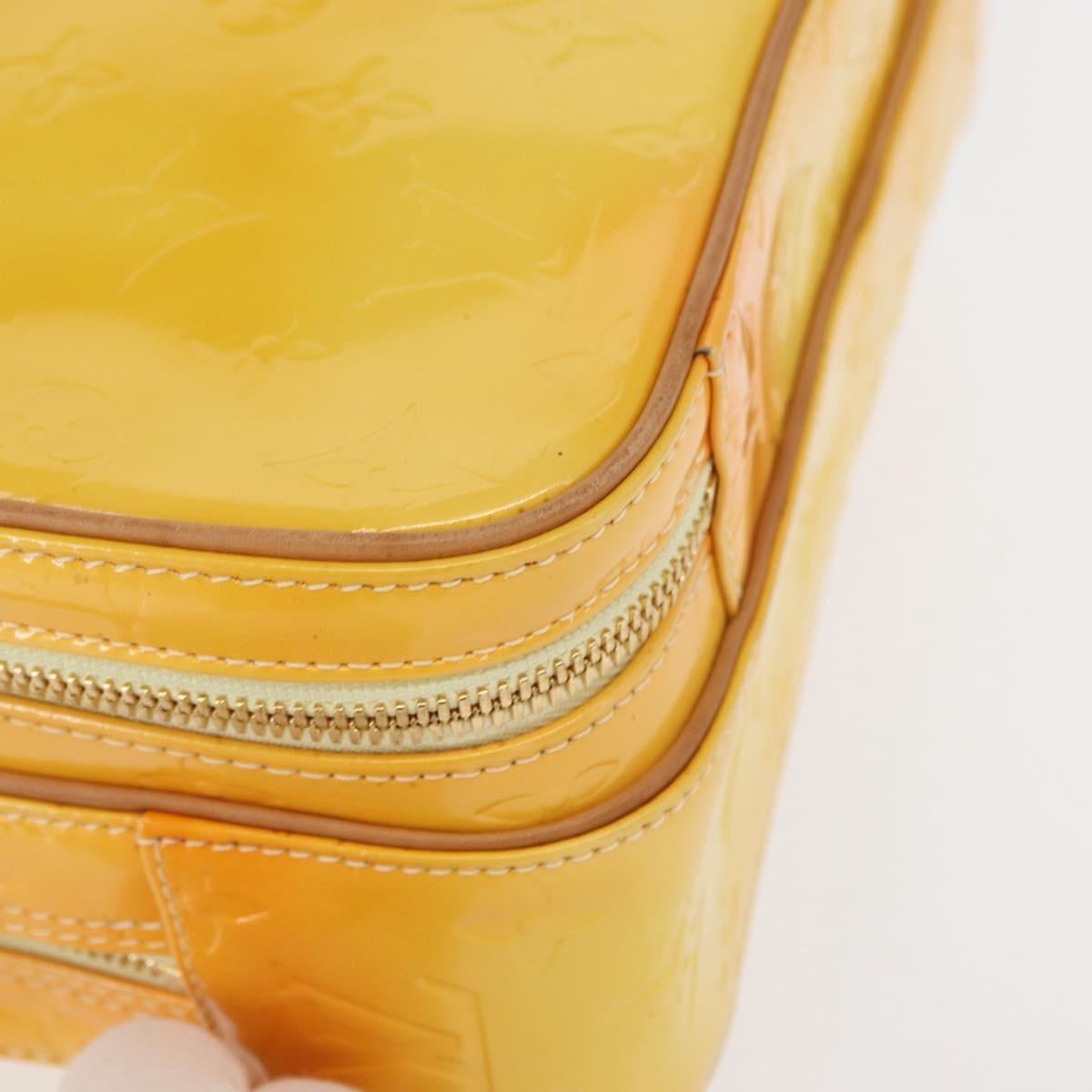 LOUIS VUITTON Monogram Vernis Marley Backpack Gris M91038 LV Auth bs31561