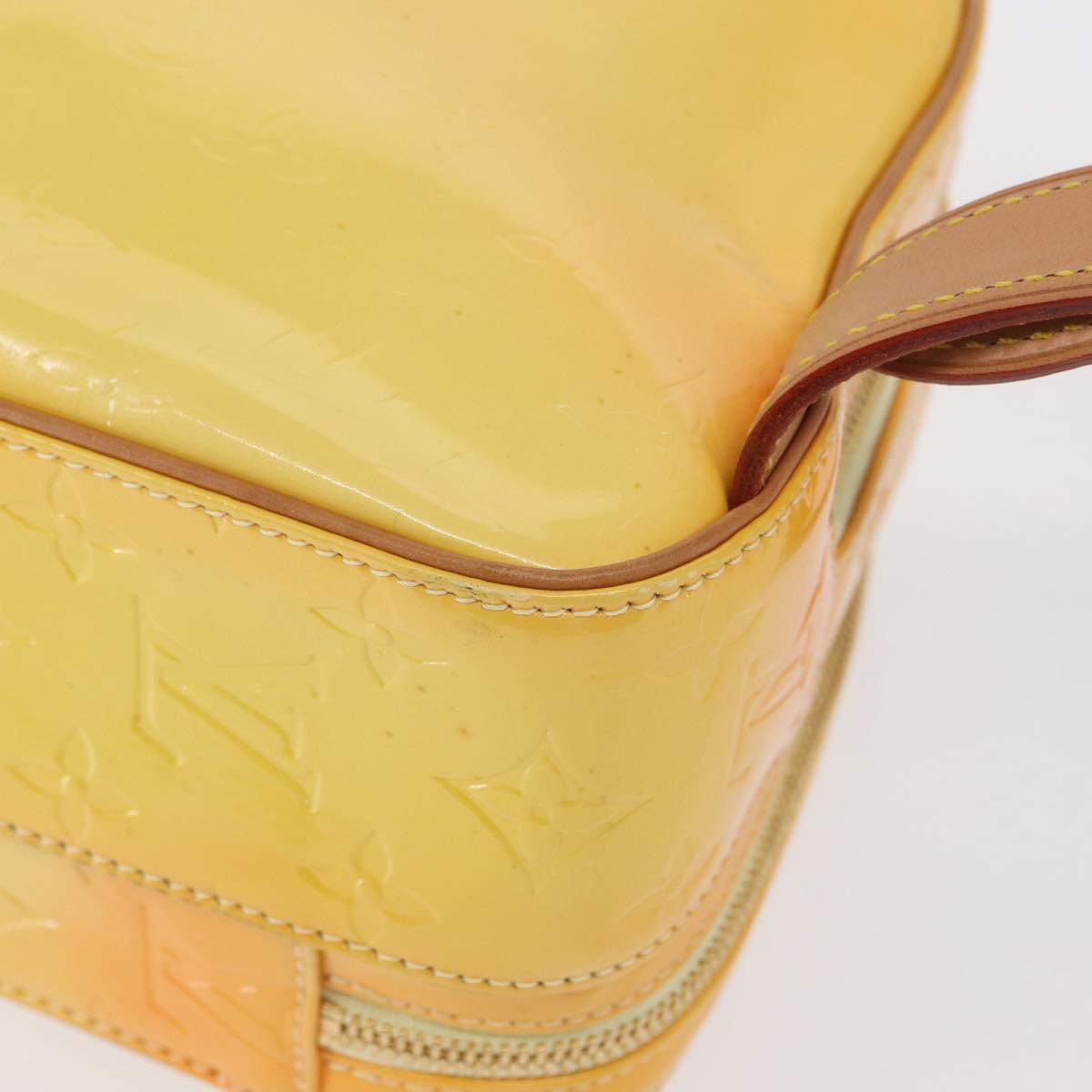 LOUIS VUITTON Monogram Vernis Marley Backpack Gris M91038 LV Auth bs31561