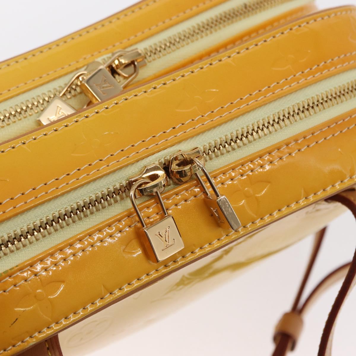 LOUIS VUITTON Monogram Vernis Marley Backpack Gris M91038 LV Auth bs31561