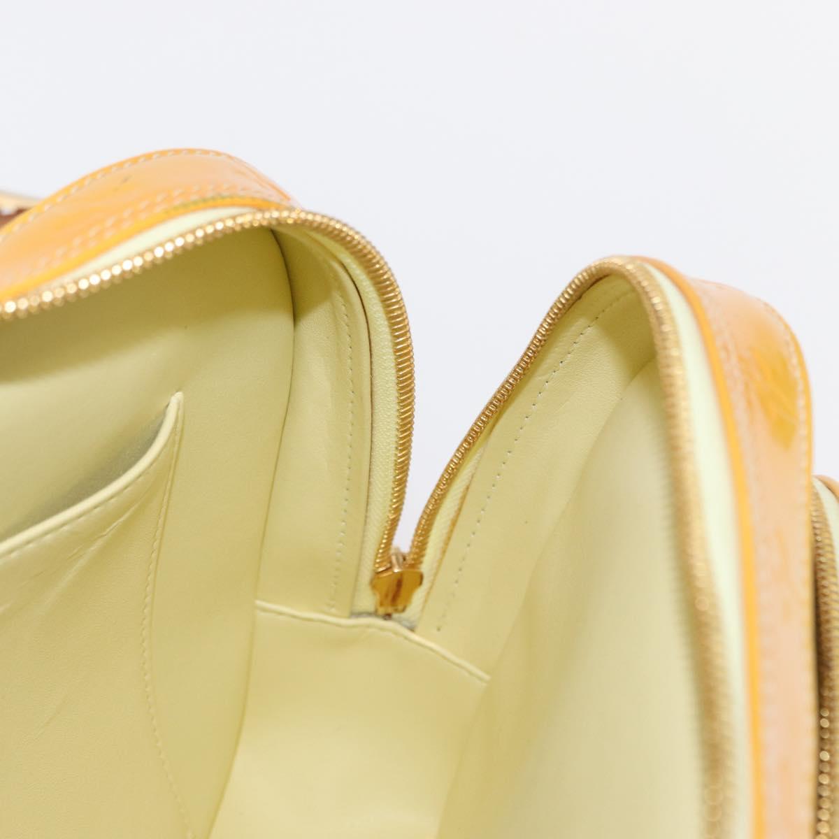 LOUIS VUITTON Monogram Vernis Marley Backpack Gris M91038 LV Auth bs31561