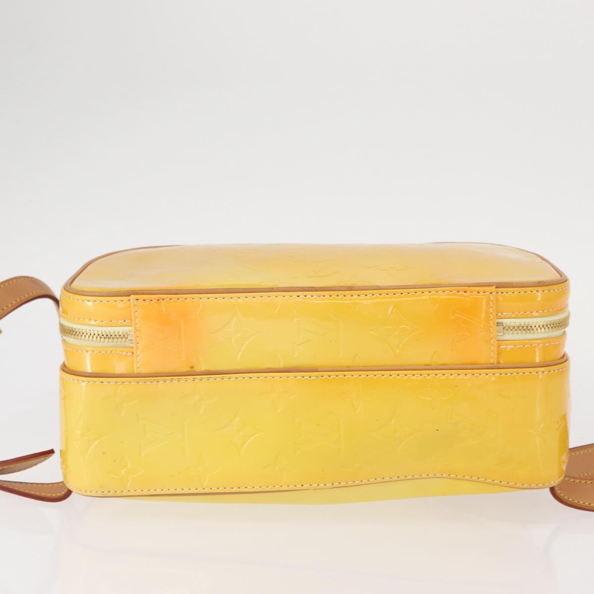 LOUIS VUITTON Monogram Vernis Marley Backpack Gris M91038 LV Auth bs31561