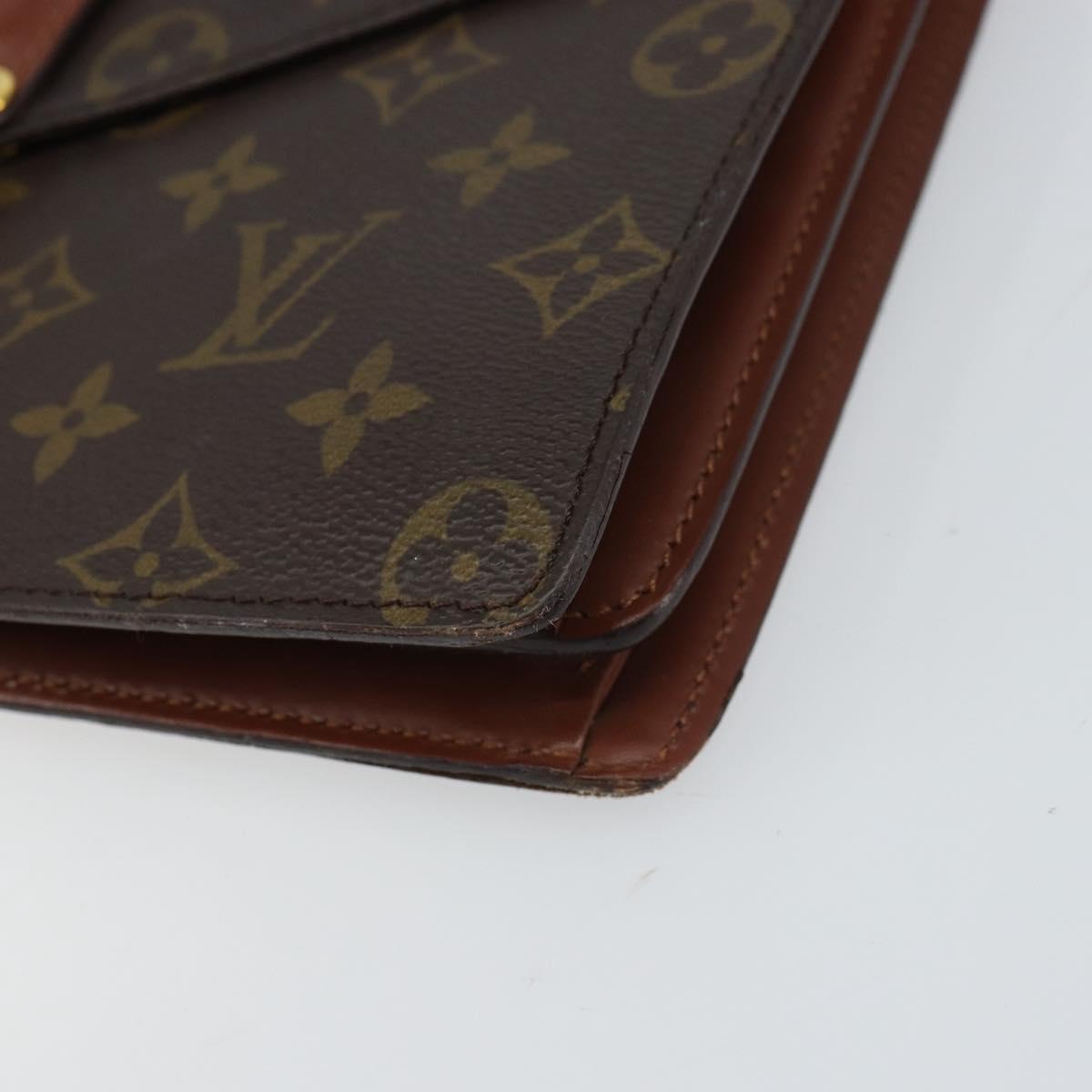 LOUIS VUITTON Monogram Concorde Hand Bag M51190 LV Auth bs31562