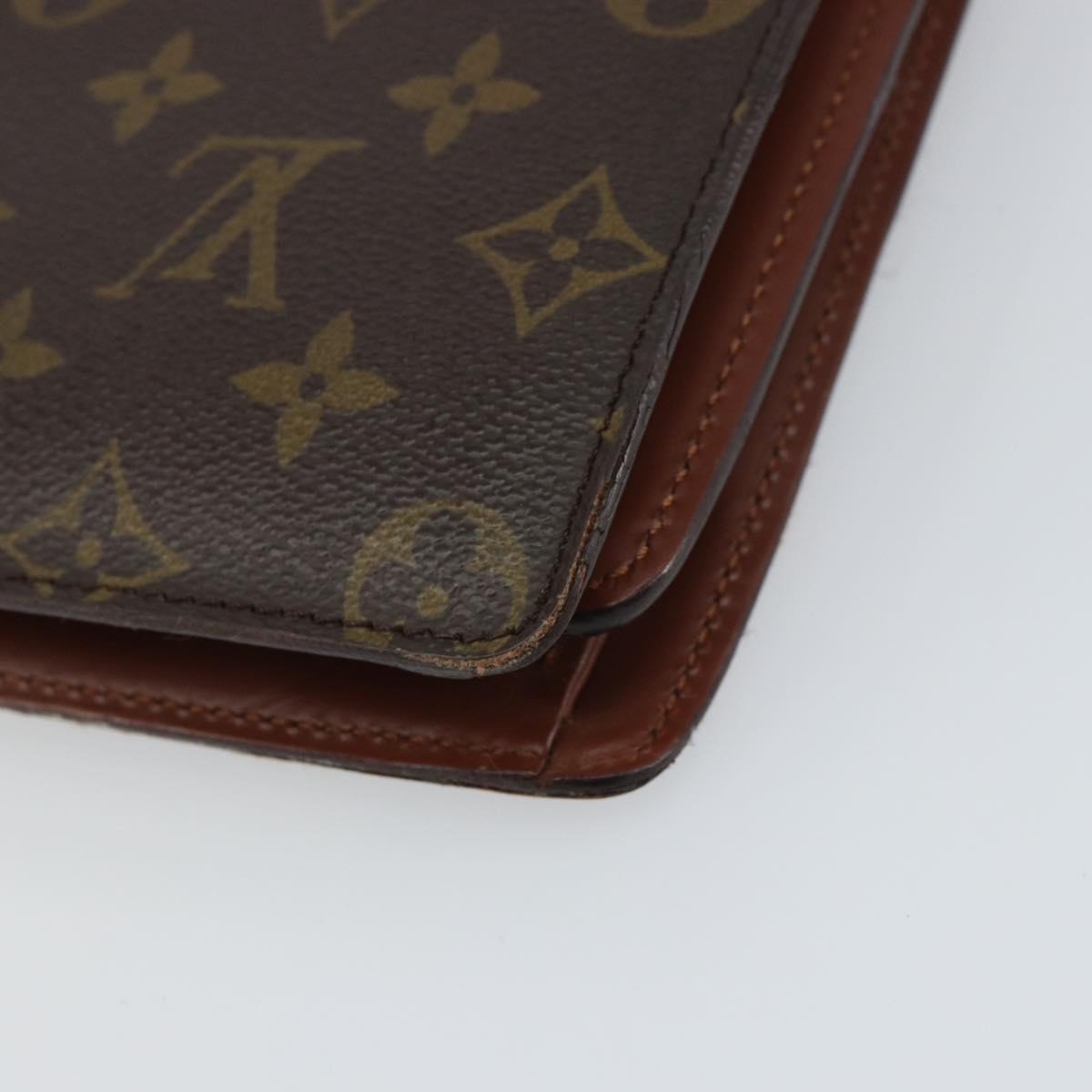 LOUIS VUITTON Monogram Concorde Hand Bag M51190 LV Auth bs31562