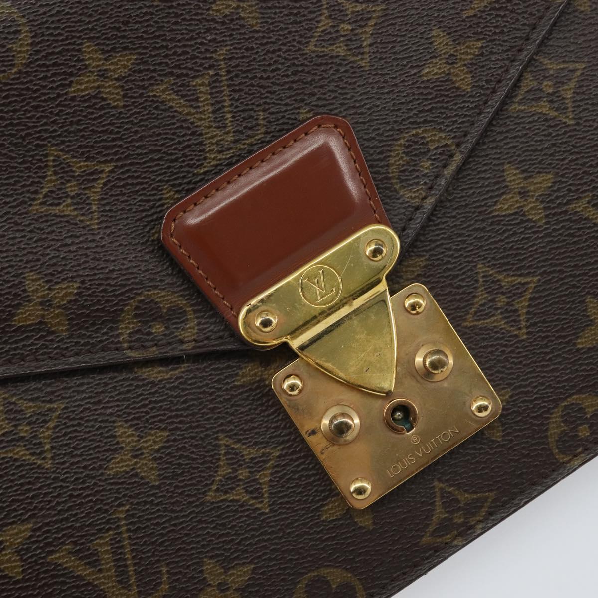 LOUIS VUITTON Monogram Concorde Hand Bag M51190 LV Auth bs31562