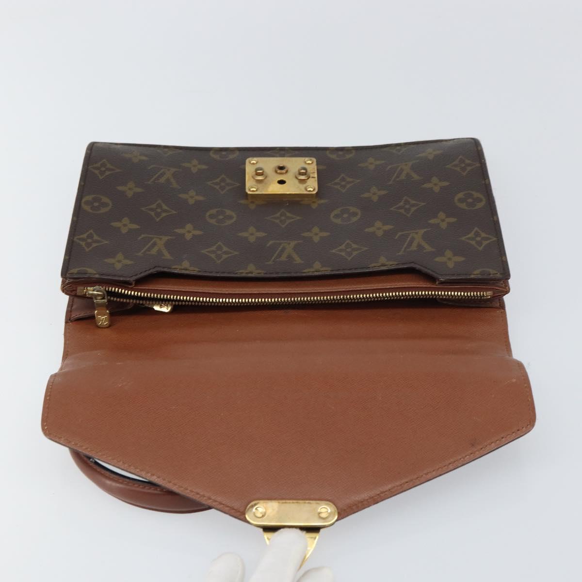 LOUIS VUITTON Monogram Concorde Hand Bag M51190 LV Auth bs31562