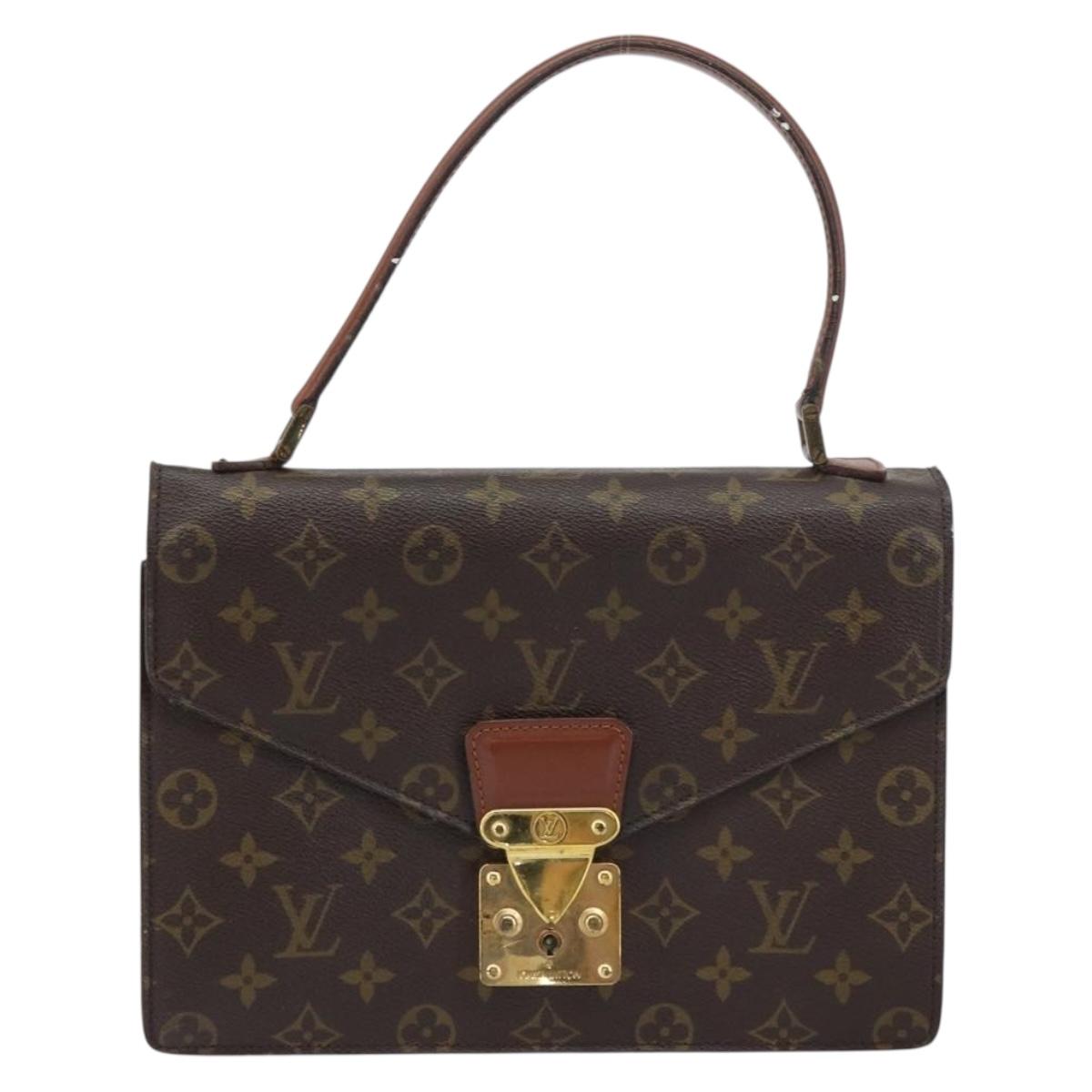 LOUIS VUITTON Monogram Concorde Hand Bag M51190 LV Auth bs31562