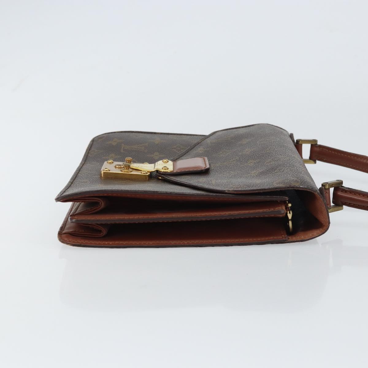 LOUIS VUITTON Monogram Concorde Hand Bag M51190 LV Auth bs31562