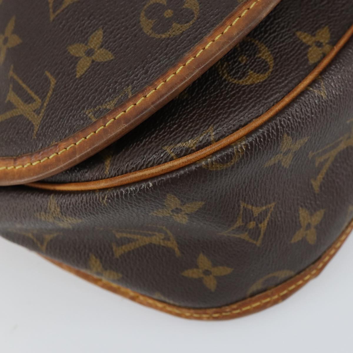 LOUIS VUITTON Monogram Menilmontant PM Shoulder Bag M40474 LV Auth bs31563