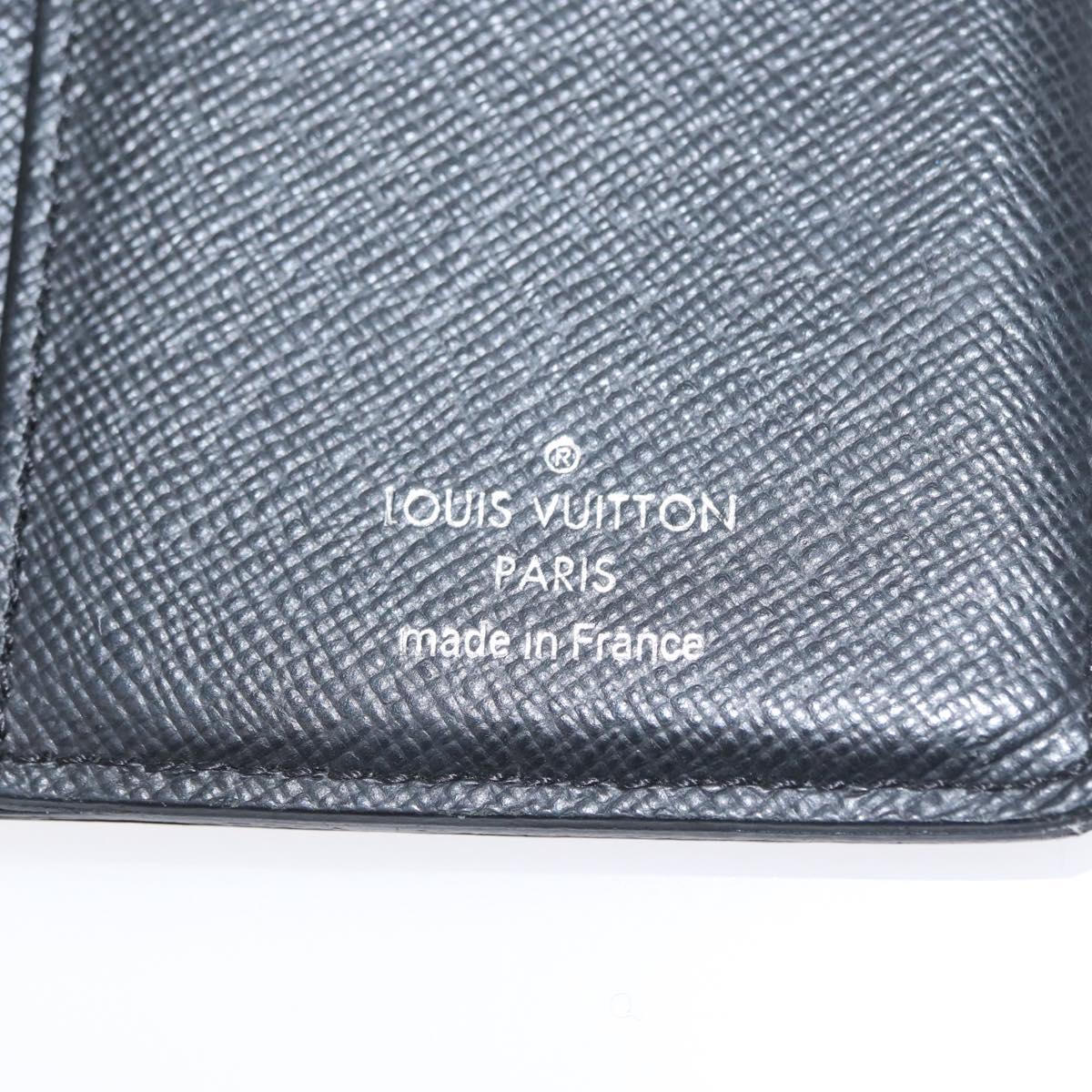 LOUIS VUITTON Damier Graphite Portefeuille Plaza Wallet N62665 LV Auth bs31597