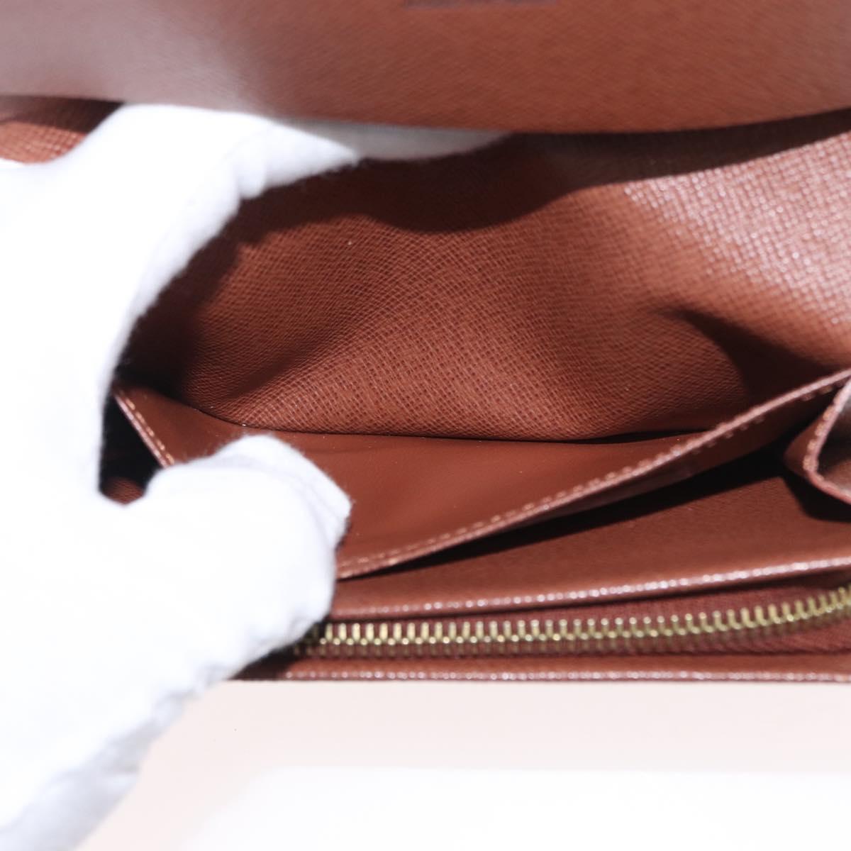 LOUIS VUITTON Monogram Portefeuille Tresol Wallet M61736 LV Auth bs31600