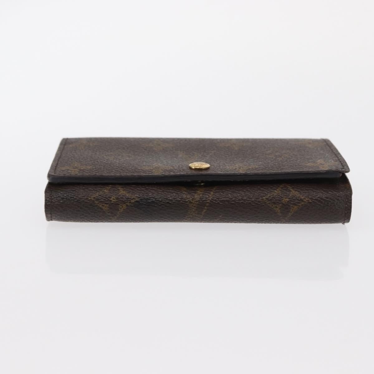LOUIS VUITTON Monogram Portefeuille Tresol Wallet M61736 LV Auth bs31600