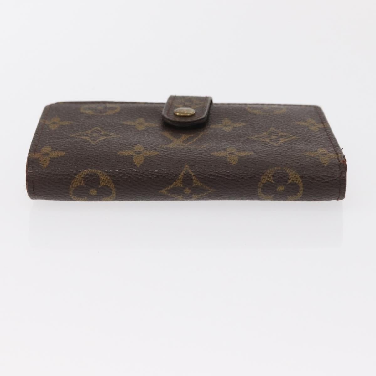 LOUIS VUITTON Monogram Porte Monnaie Billets Viennois Wallet M61663 Auth bs31601