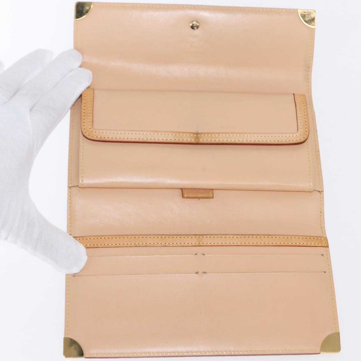 LOUIS VUITTON Monogram Multicolor Porte Tresor Wallet Black M92658 Auth bs31604