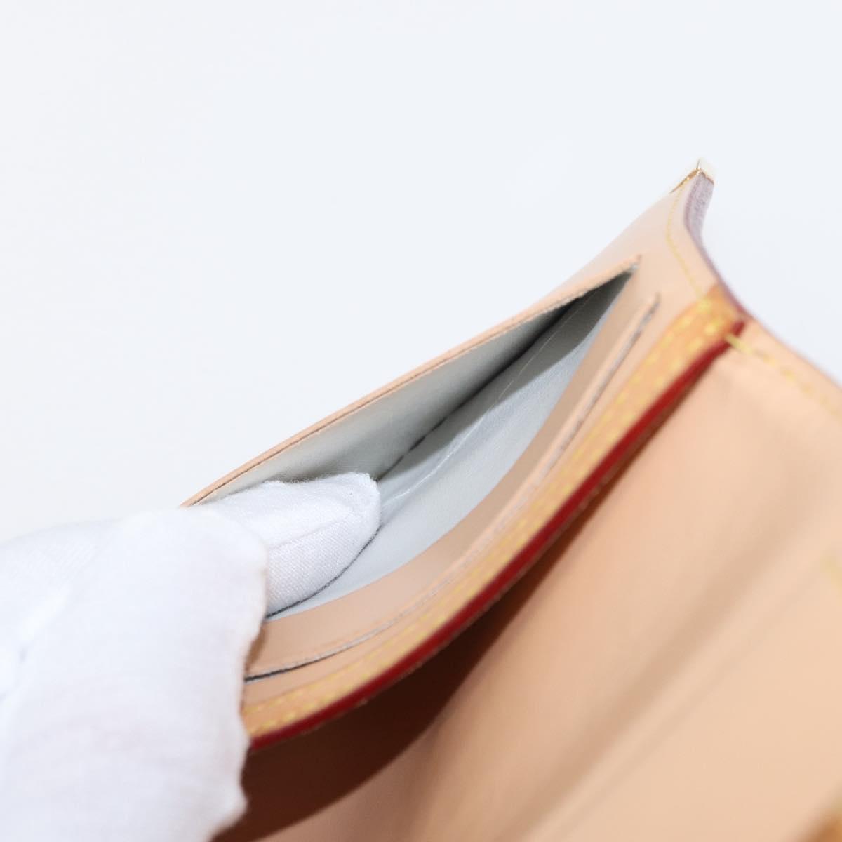 LOUIS VUITTON Monogram Multicolor Porte Tresor Wallet Black M92658 Auth bs31604