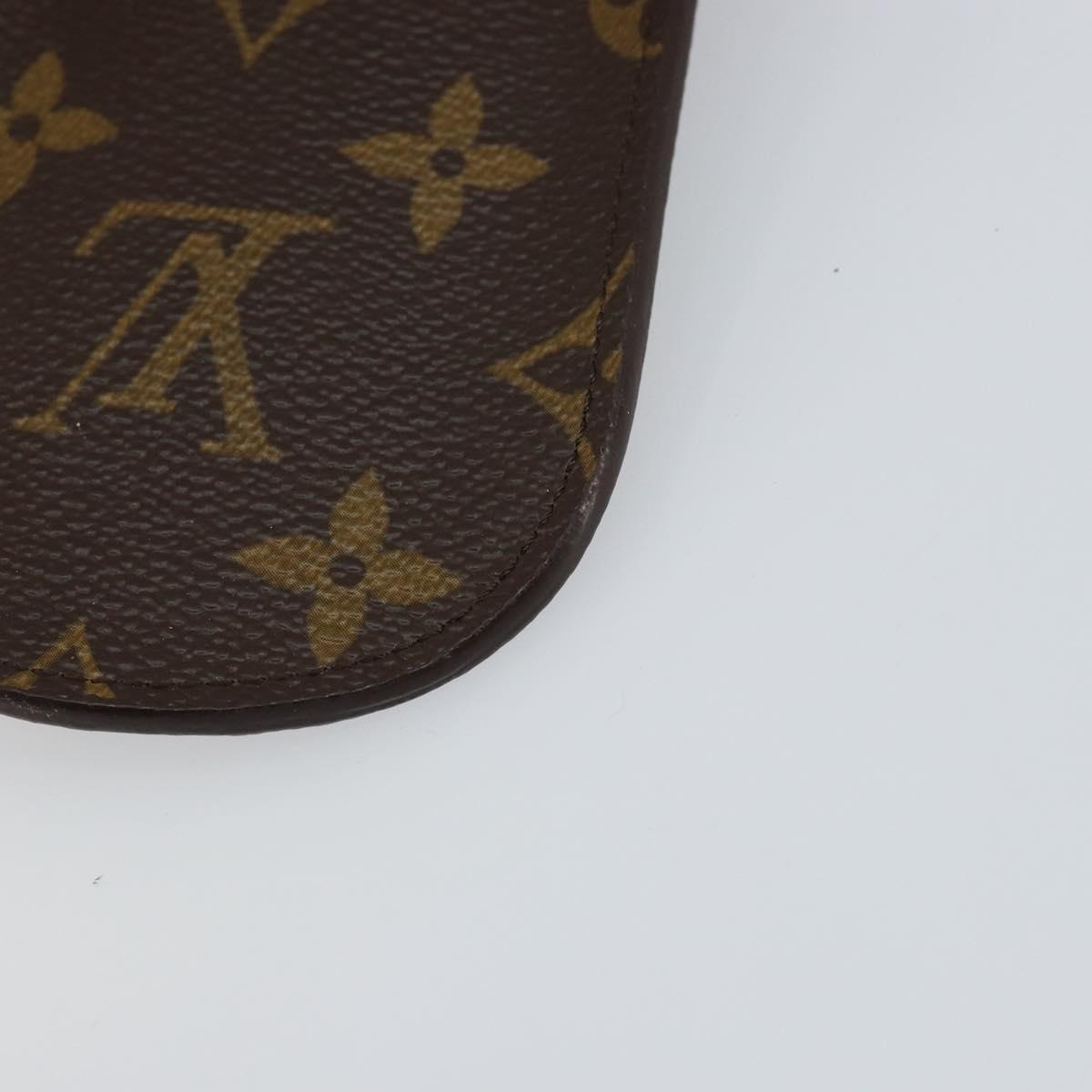 LOUIS VUITTON Monogram Etui Lunette Rabat Glasses Case M62970 LV Auth bs31605