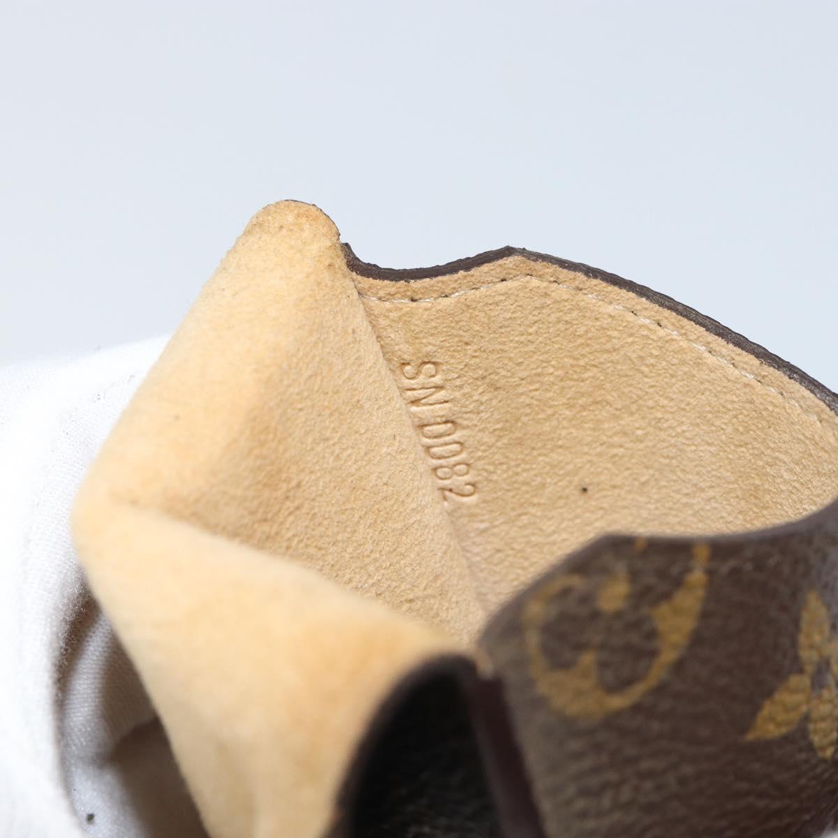 LOUIS VUITTON Monogram Etui Lunette Rabat Glasses Case M62970 LV Auth bs31605