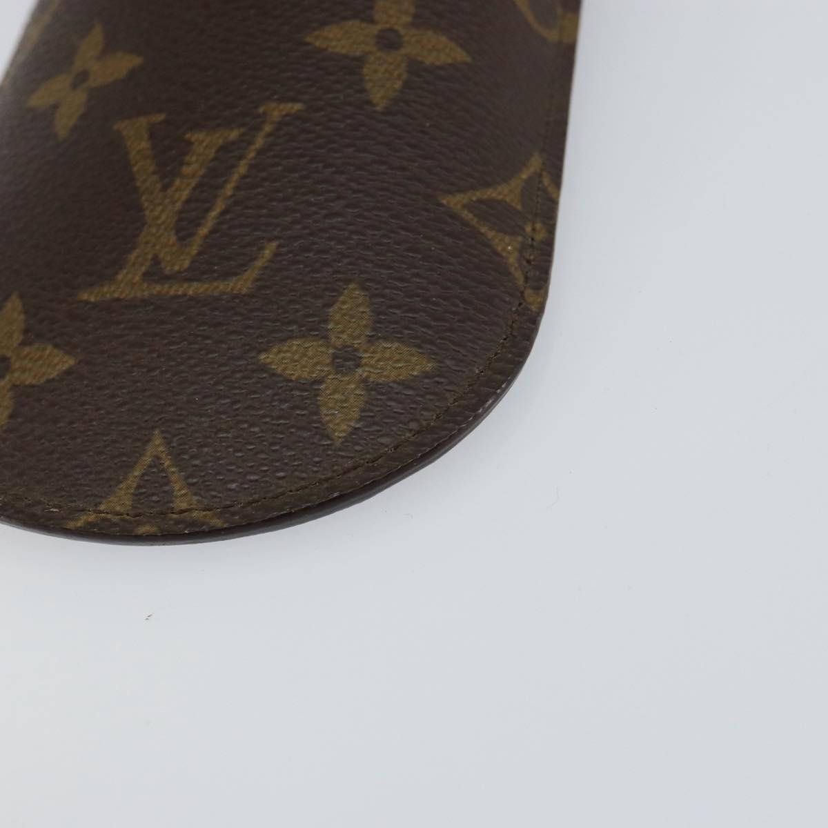 LOUIS VUITTON Monogram Etui Lunette Rabat Glasses Case M62970 LV Auth bs31605