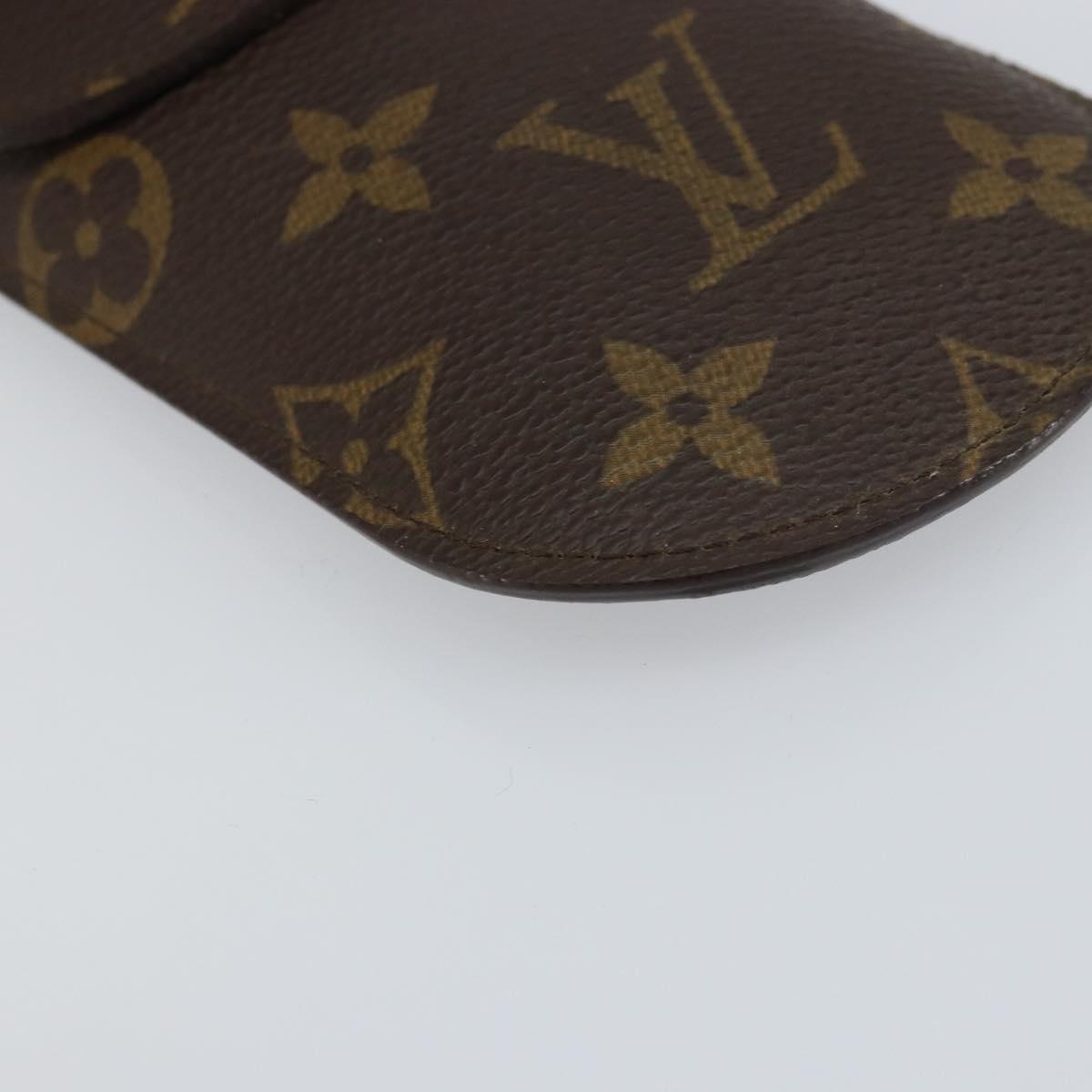 LOUIS VUITTON Monogram Etui Lunette Rabat Glasses Case M62970 LV Auth bs31605