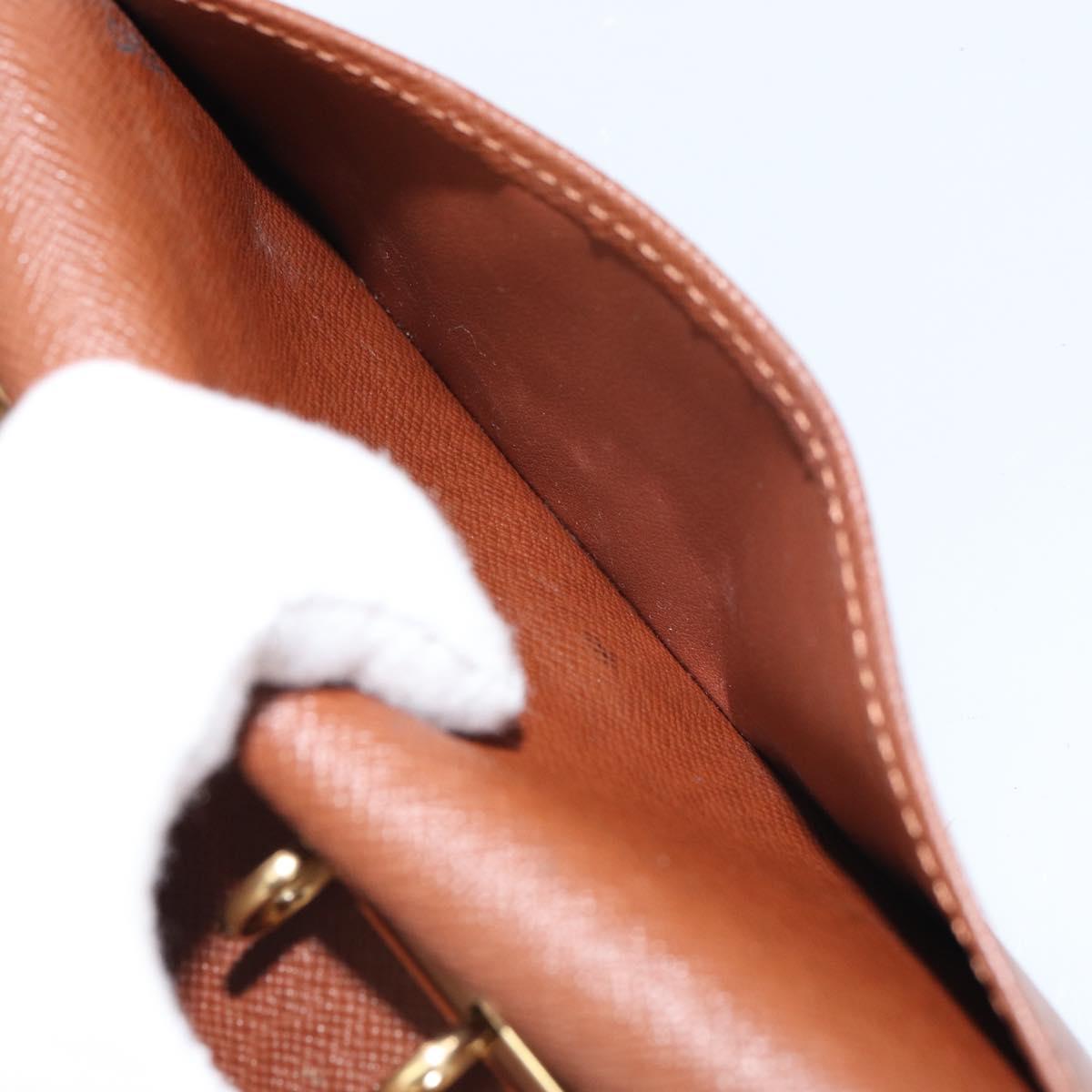 LOUIS VUITTON Monogram Agenda PM Day Planner Cover R20005 LV Auth bs31606