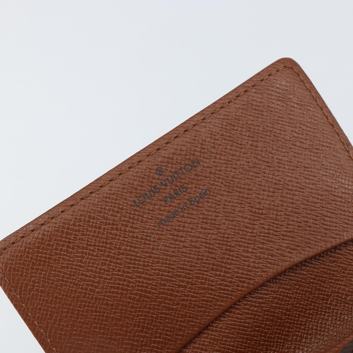 LOUIS VUITTON Monogram Anvelop Cult De Vuitto Card Case M62920 LV Auth bs31609