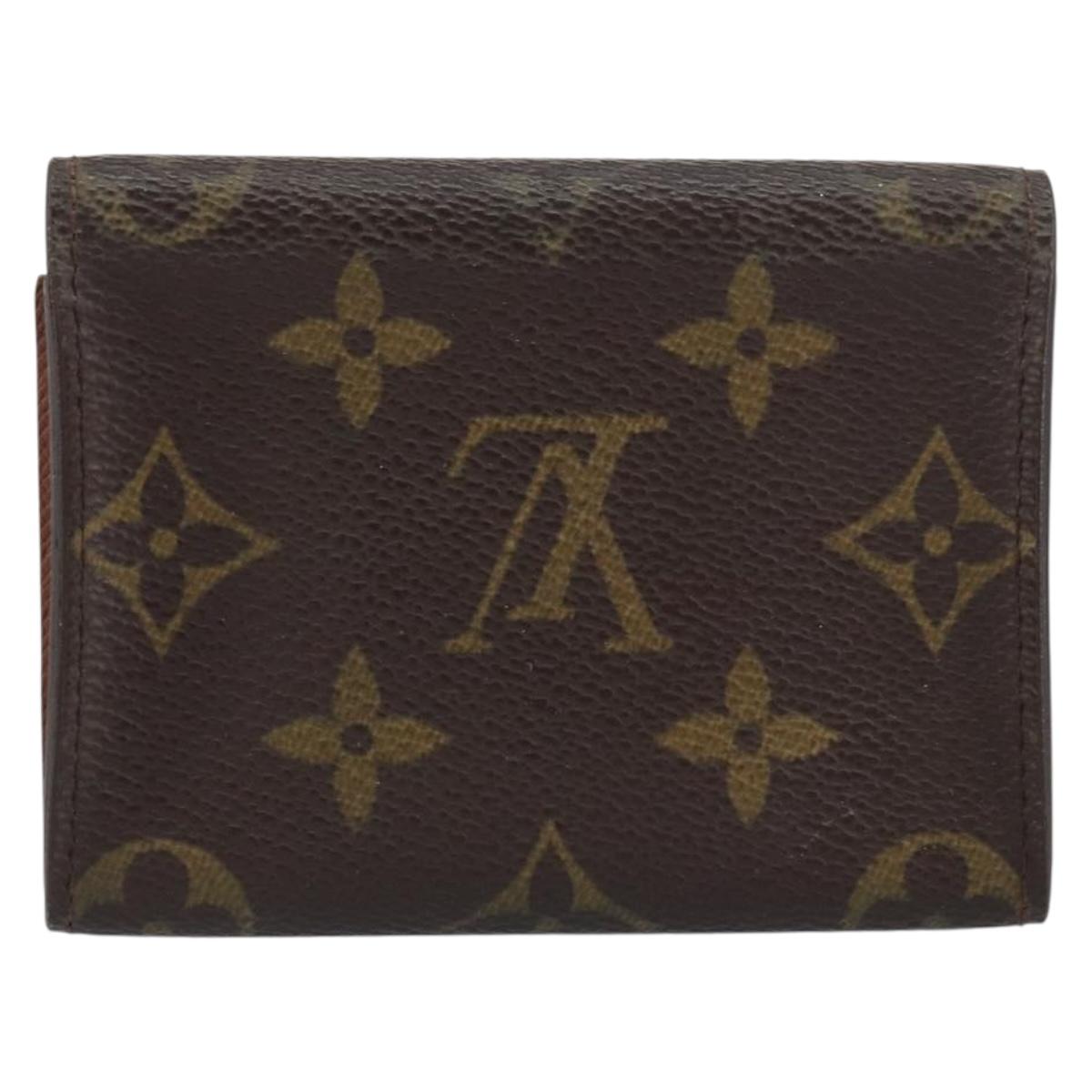 LOUIS VUITTON Monogram Anvelop Cult De Vuitto Card Case M62920 LV Auth bs31609
