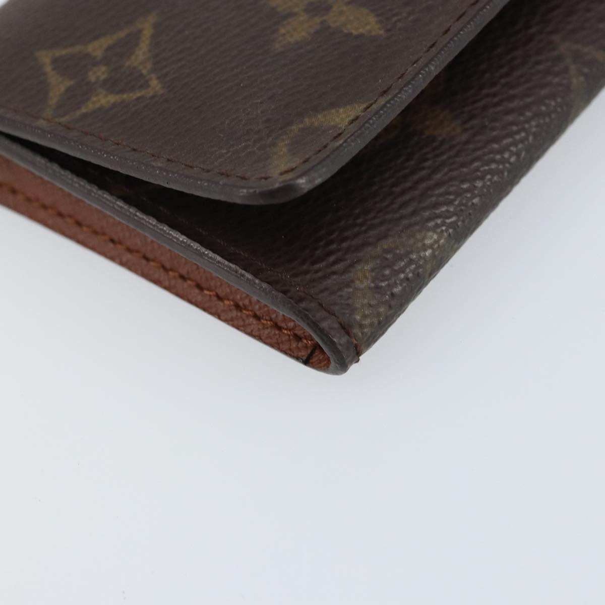 LOUIS VUITTON Monogram Anvelop Cult De Vuitto Card Case M62920 LV Auth bs31609