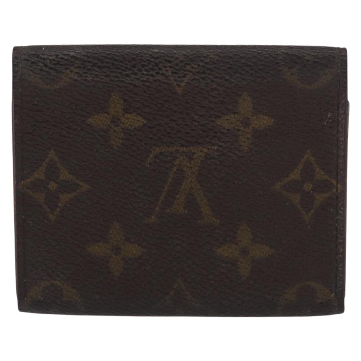 LOUIS VUITTON Monogram Anvelop Cult De Vuitto Card Case M62920 LV Auth bs31610