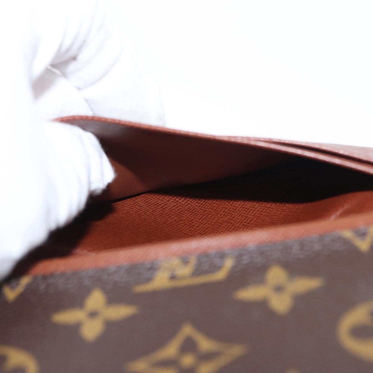 LOUIS VUITTON Monogram Portefeuille Tresol Wallet M61736 LV Auth bs31611